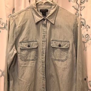 Lucky brand denim shirt size Med
